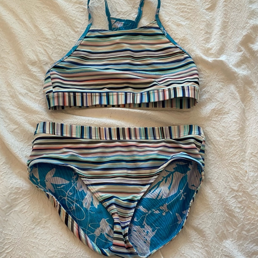 Athleta Girl Reversible Bikini